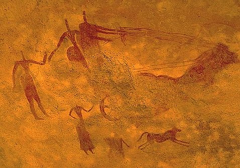 Tassili les peintures rupestres du Tassili N'Ajjer