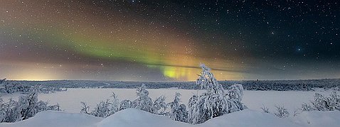 Taïga Ambiance hivernale dans Taïga finlandaise