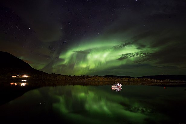Senja - Norvège Le bateau fantôme