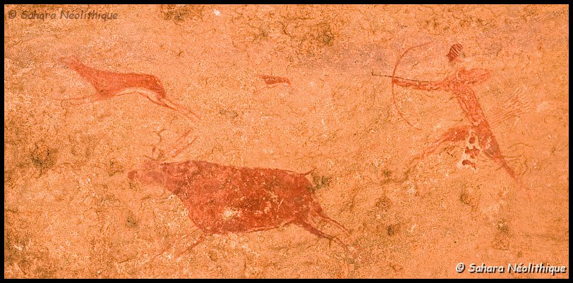 jabbaren-32a.jpg - Scène de chasse à la gazelle.